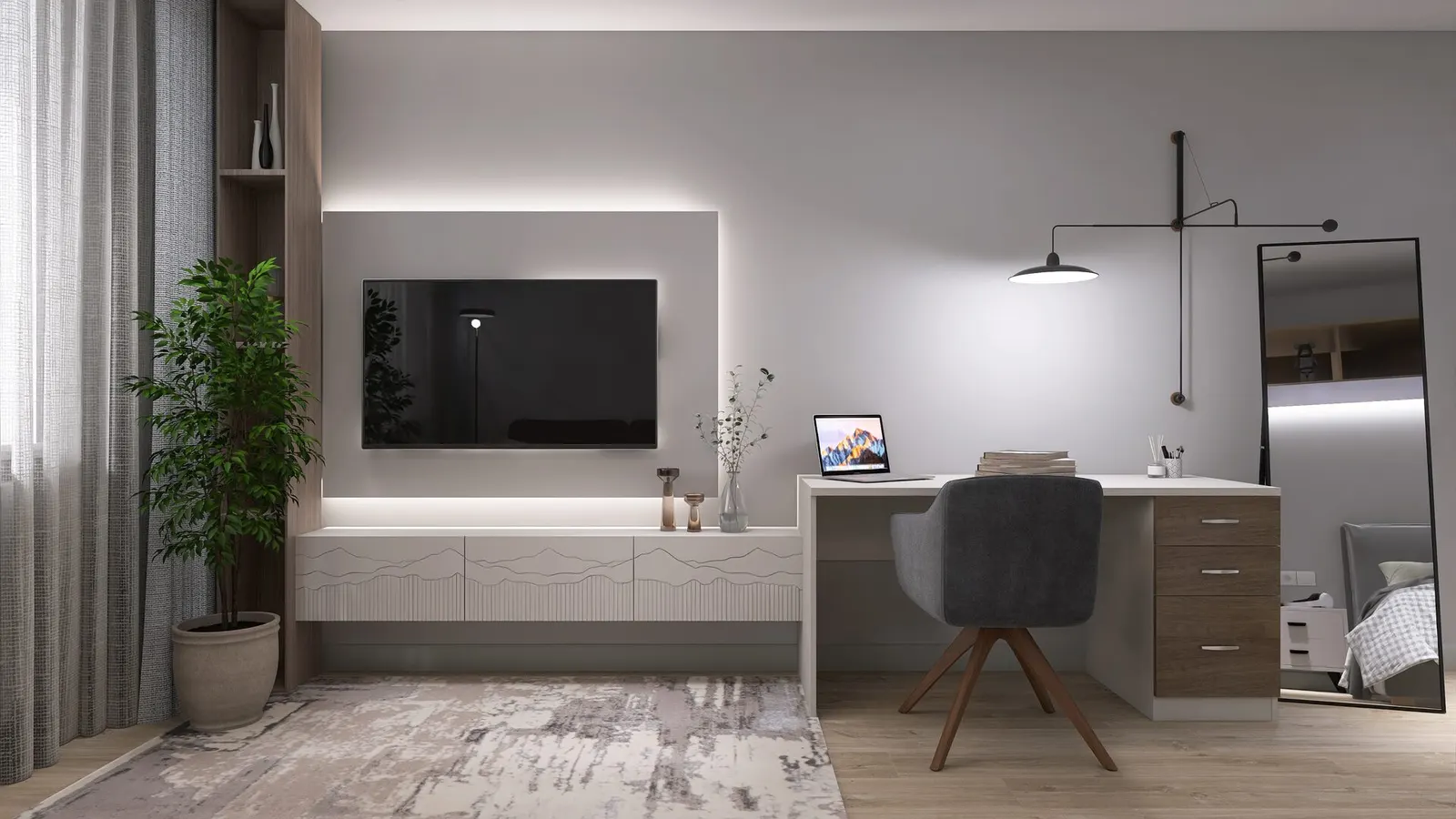 Квартира 2-комнатная, 57 м² — г. Благовещенск, фото 6