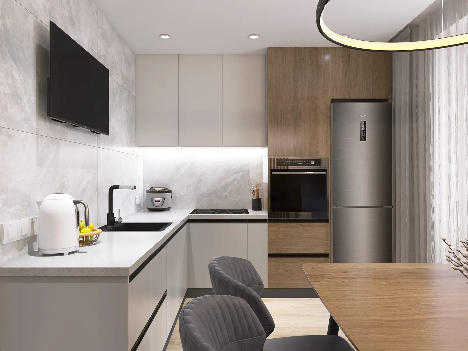 Квартира 2-комнатная, 57 м² — г. Благовещенск, фото 7
