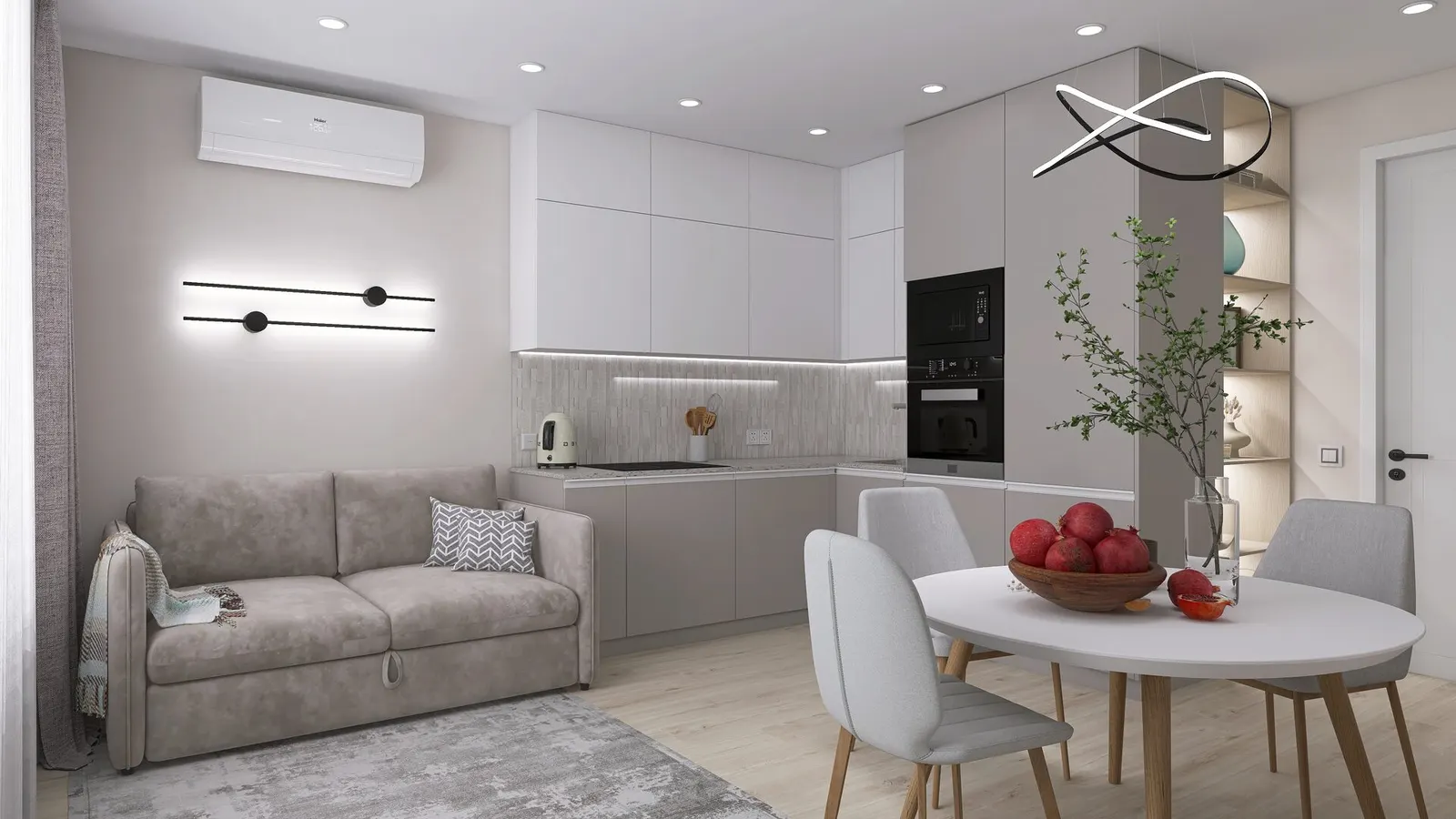 Квартира 2-комнатная, 61 м² — г. Благовещенск, фото 2