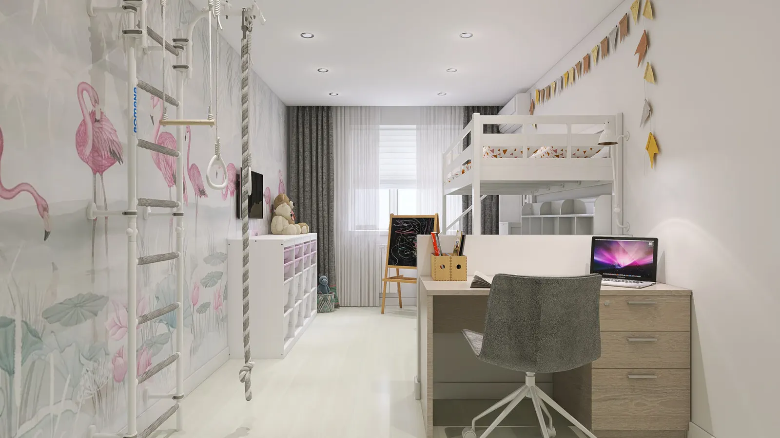 Детская комната, 15 м² — г. Благовещенск, фото 3