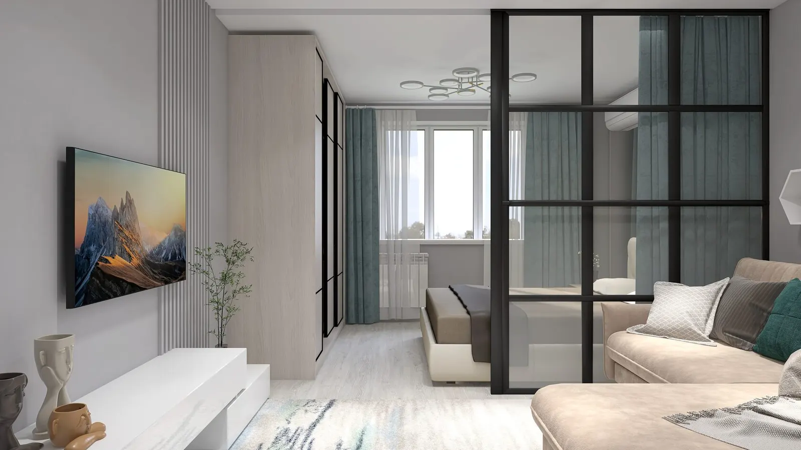 Комната с зоной спальни, 16 м² — г. Благовещенск, фото 1