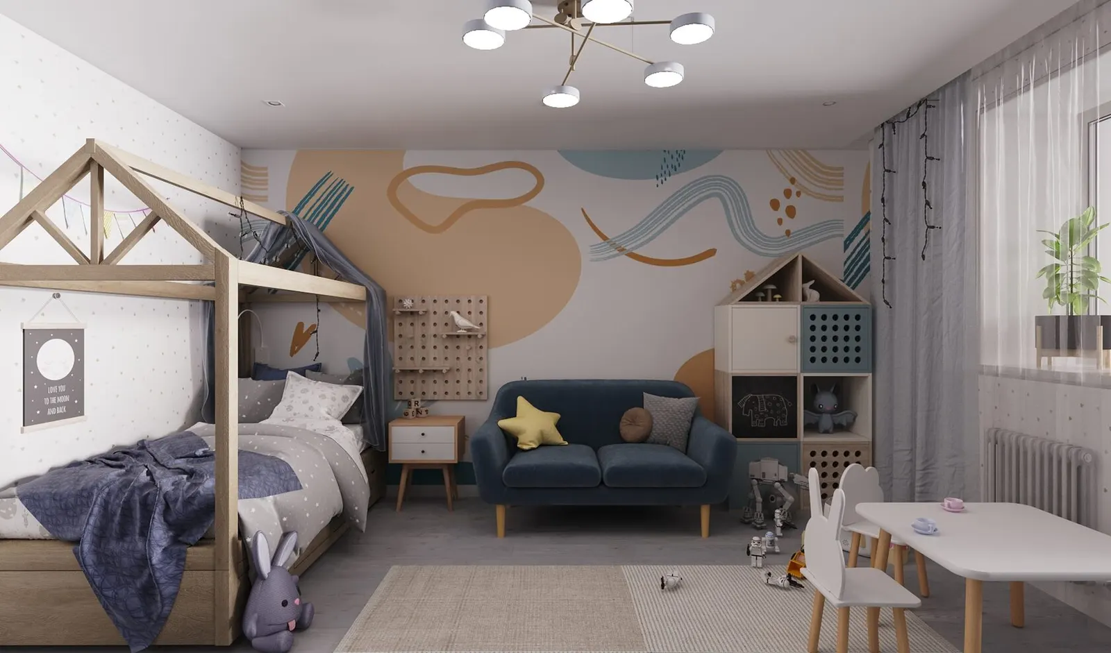Детская комната для мальчика, 15 м² — г. Благовещенск, фото 3
