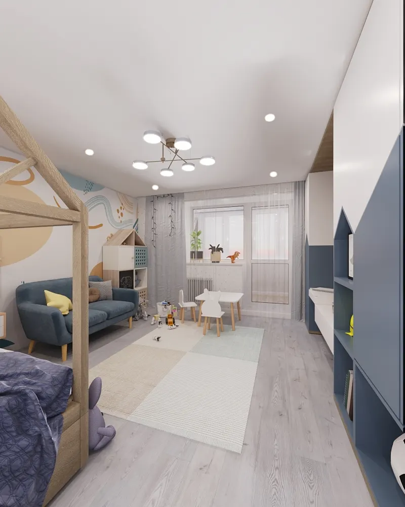 Детская комната для мальчика, 15 м² — г. Благовещенск, фото 4