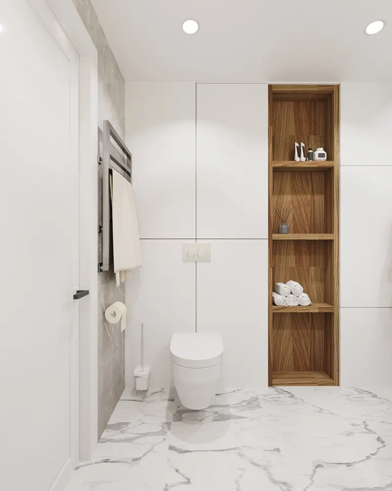 Ванная комната, 7 м² — г. Благовещенск, фото 1