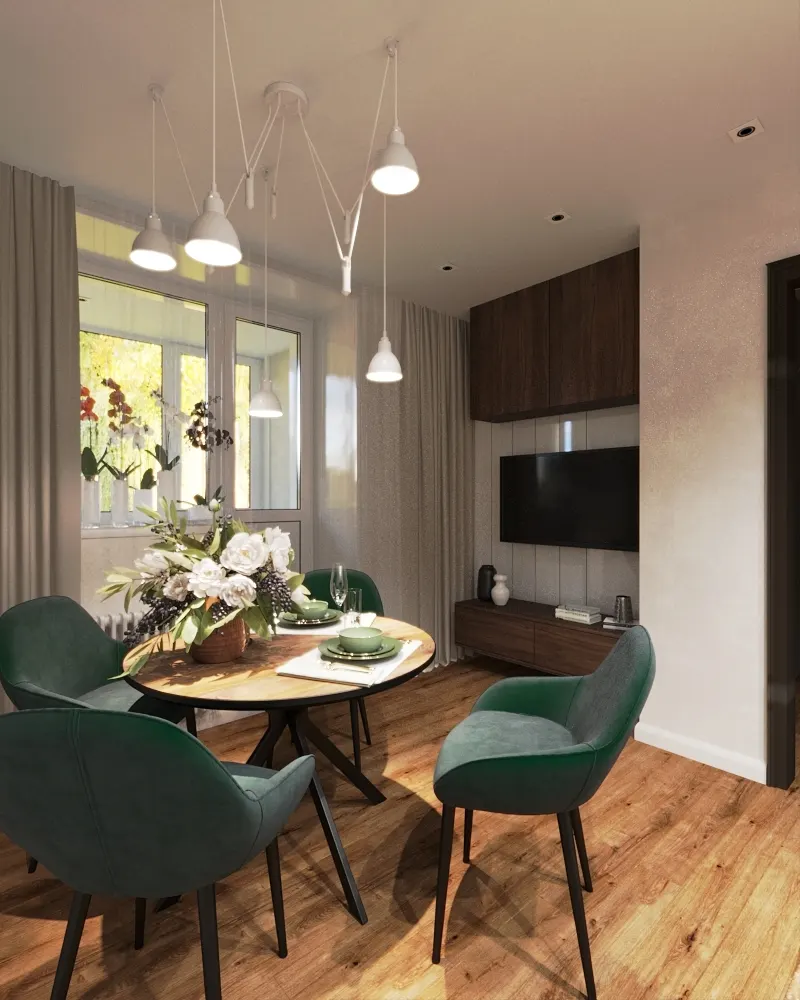Кухня в современном стиле, 15 м² — г. Благовещенск, фото 6