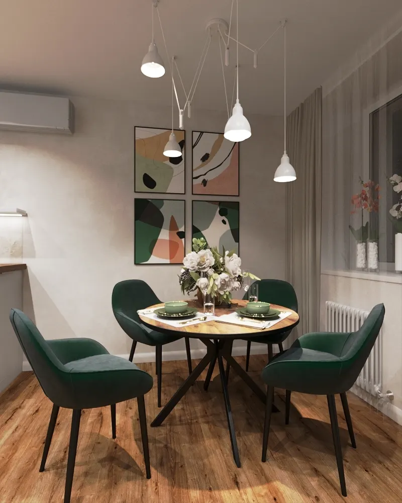 Кухня в современном стиле, 15 м² — г. Благовещенск, фото 9