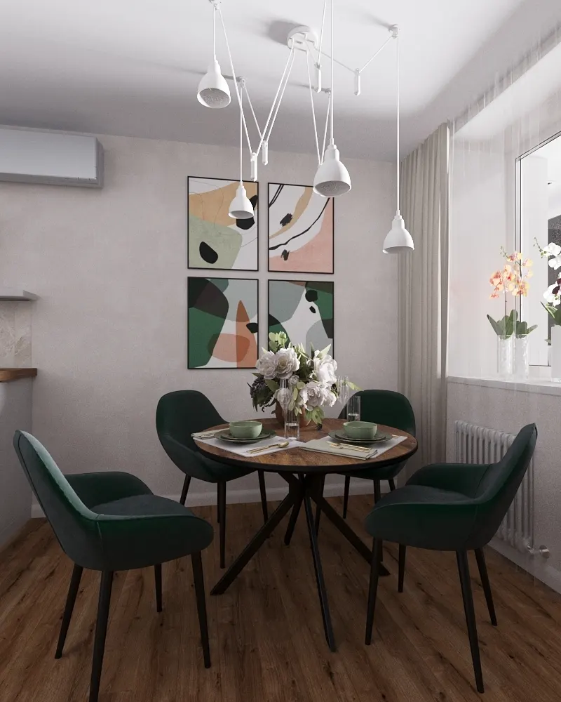 Кухня в современном стиле, 15 м² — г. Благовещенск, фото 10