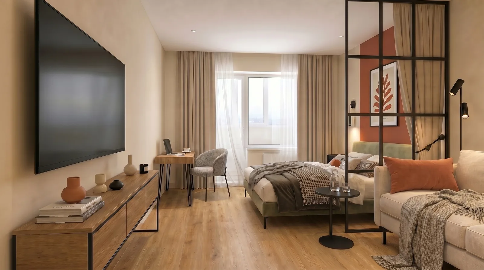 Квартира, 52 м² — Благовещенск